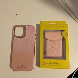 Kendra Scott IPhone 16 pro max case and wallet